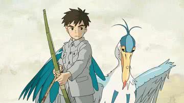 Pôster de "O Menino e a Garça" - Reprodução/Studio Ghibli