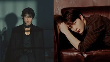 Concept photos de Enwoo, para o "Entity", e Moonbin para o "IN-OUT" - Divulgação/Fantagio Entertainment