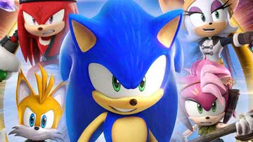 Pôster oficial de 'Sonic Prime' - Divulgação: Netflix