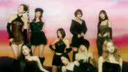 Imagem das integrantes de TWICE na divulgação do novo single - Divulgação/ JYP Entertainment