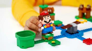 Brinquedo LEGO do Super Mario - Divulgação/Nintendo/LEGO