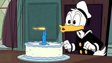 Pato Donald em seu aniversário - Divulgação/Disney