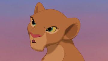 Nala em cena de "O Rei Leão" (1994) - Reprodução/ Disney