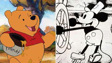 Mickey e Ursinho Pooh - Reprodução/ Disney