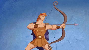 Imagem promocional da animação 'Hércules' (1997) - Reprodução/Disney