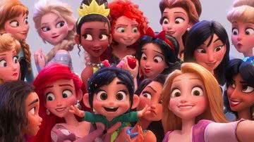 Princesas da Disney no filme Wi-Fi Ralph: Quebrando a Internet (2018) - Divulgação/Disney
