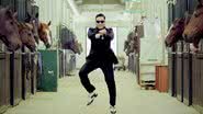 PSY durante o clipe da música 'Gangnam Style' - Divulgação/Youtube/PSY